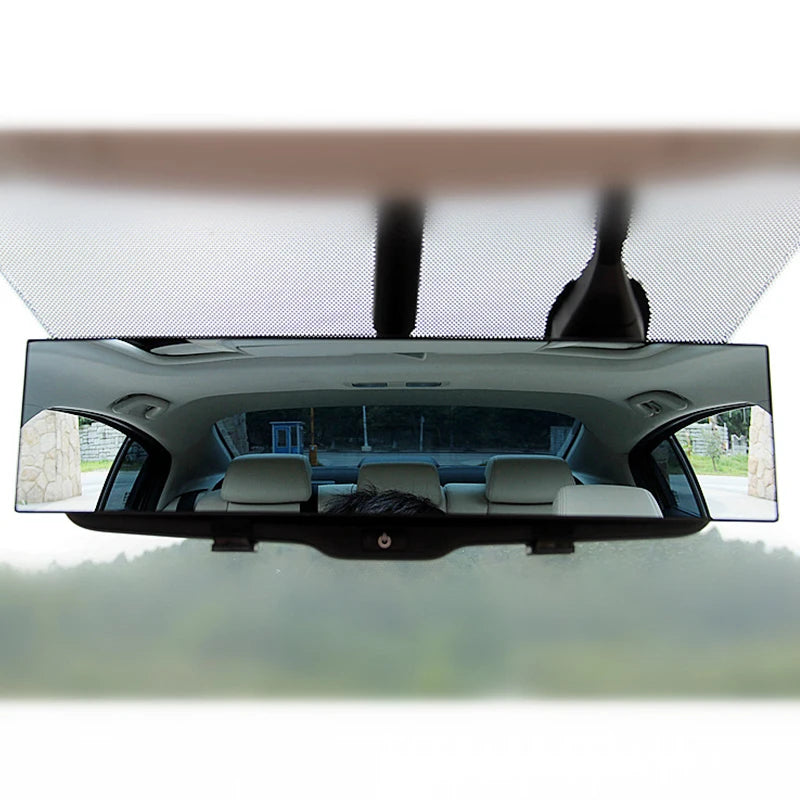 HD Car Rear View Mirror Wide-Angle Panoramic Rearview Mirror Auto Reverse Back Parking Reference Rear Mirrors 30Cm Car-Styling